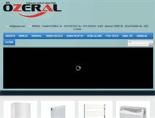 Tablet Screenshot of ozeral.com
